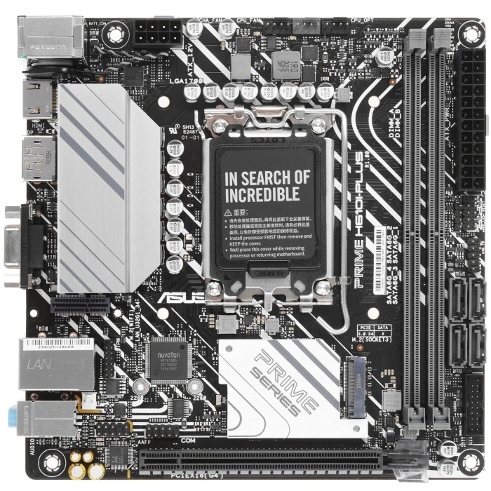 Мат. плата ASUS PRIME H610I-PLUS-CSM, LGA 1700