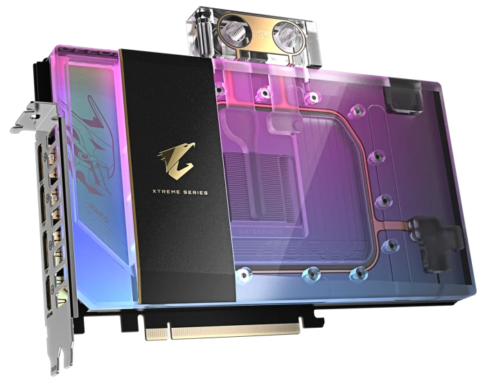 Видеокарта GIGABYTE GeForce RTX 5090 AORUSXTREME WATERFORCE WB 32Gb