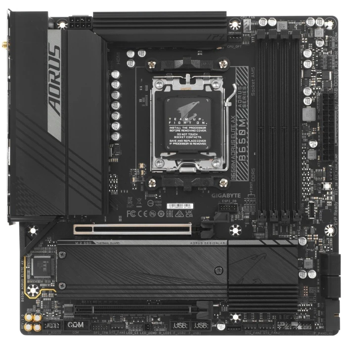 Мат. плата GIGABYTE B650M AORUS ELITE AX, AM5
