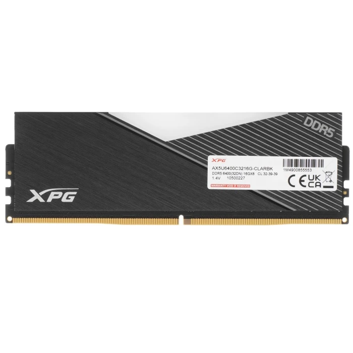 Оперативная память ADATA XPG Lancer RGB 16Gb 6400Mhz, AX5U6400C3216G-CLARBK