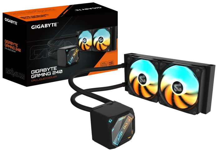 Система охлаждения GIGABYTE GAMING 240 ICE черная, 28400-GM240-1CBR