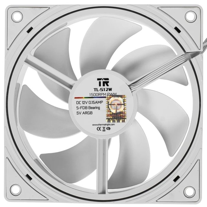 Вентилятор Thermalright TL-S12W белый