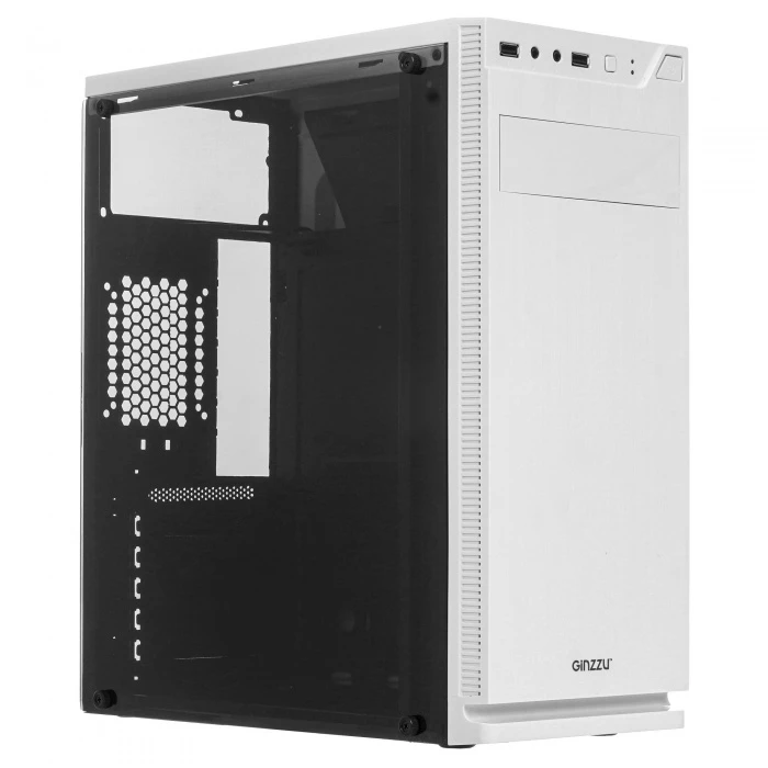 Корпус GiNZZU A290 белый, Mid-Tower