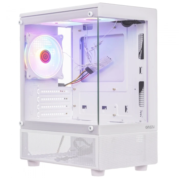 Корпус GiNZZU RX680 белый, Mini-Tower