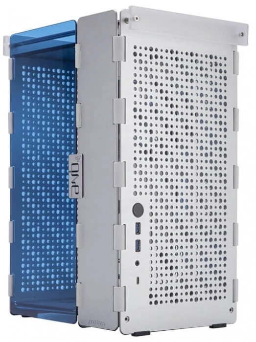 Корпус InWin POC ONE серебристый, Mini-Tower