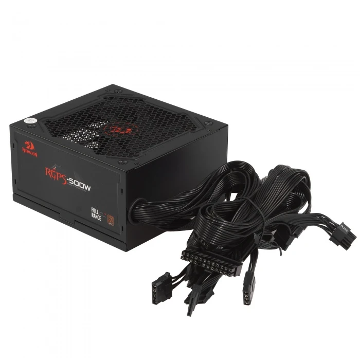 Блок питания Redragon RGPS-500W черный, 75357