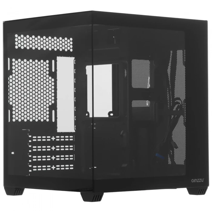 Корпус GiNZZU V310 черный, Mini-Tower