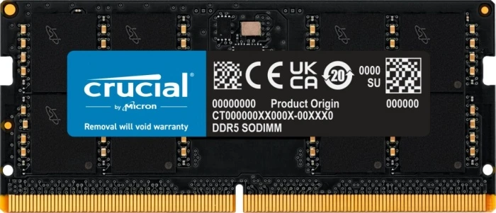 Оперативная память Crucial 32Gb 5600Mhz, CT32G56C46S5