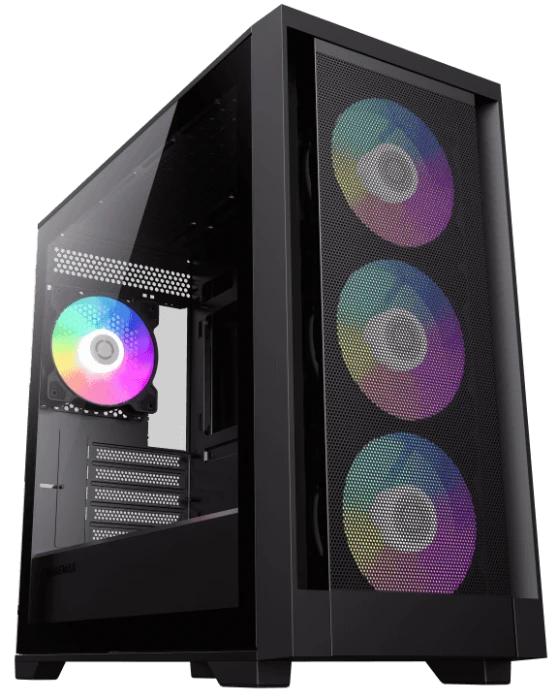 Корпус GameMax Defender MB черный, Mini-Tower