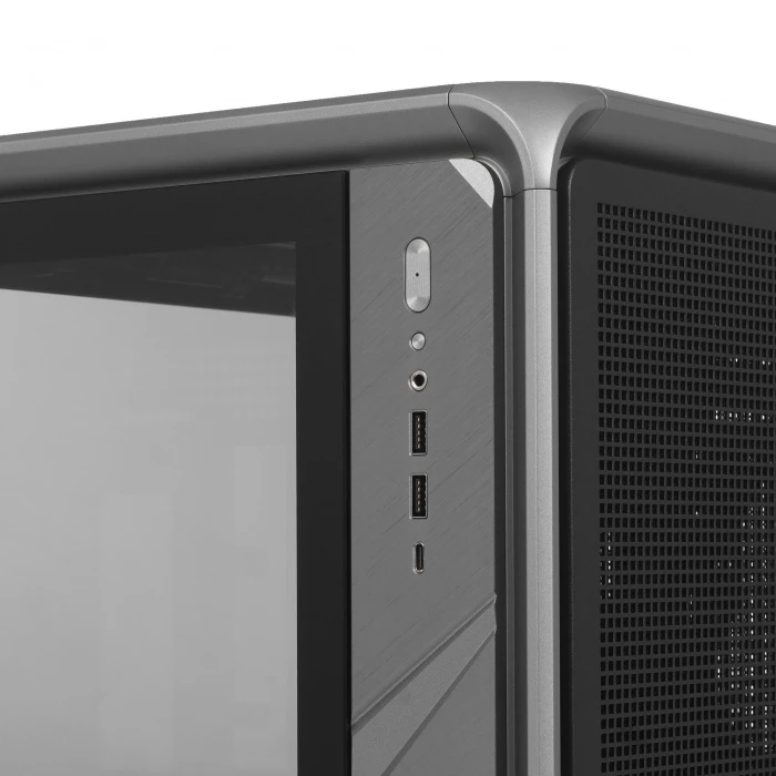 Корпус JONSBO Jonsplus BO400 серый, Mid-Tower