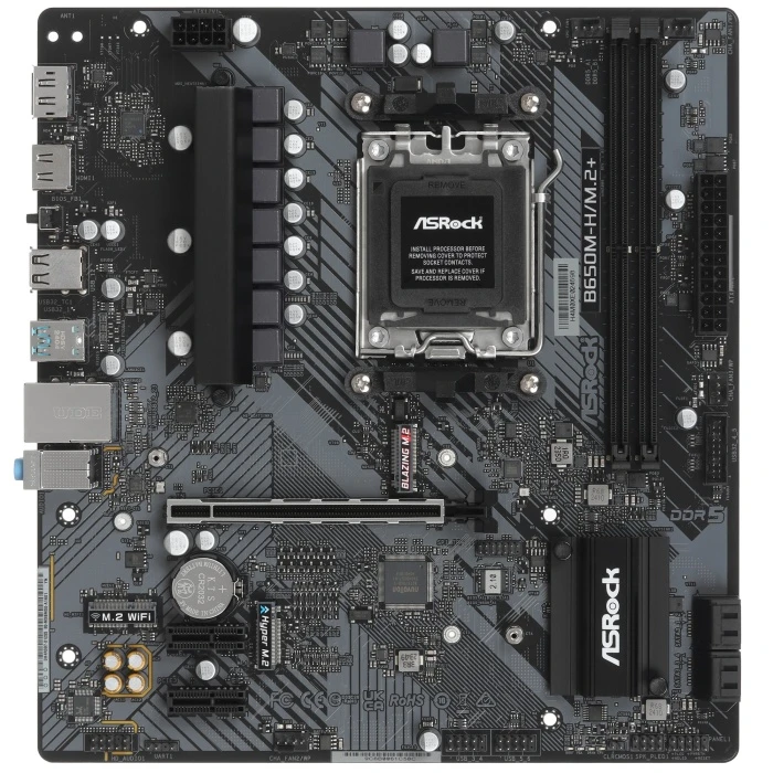 Мат. плата ASRock B650M-H/M.2+, AM5