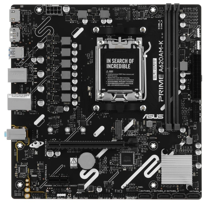 Мат. плата ASUS PRIME A620AM-K, AM5