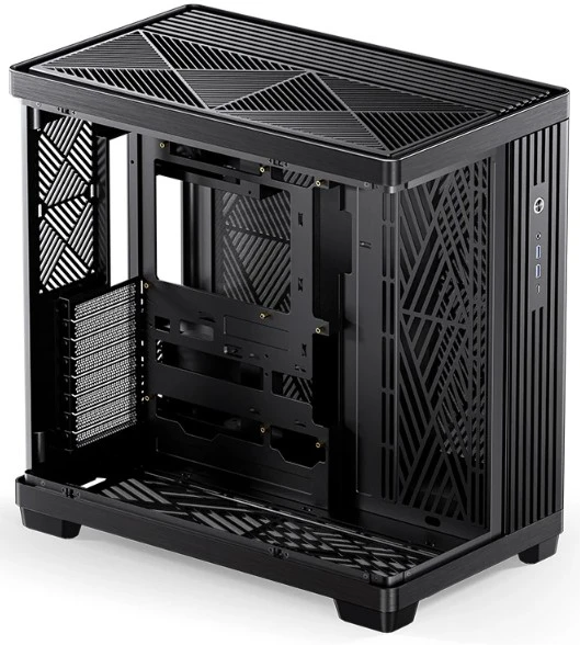 Корпус JONSBO TK-4 черный, Mid-Tower