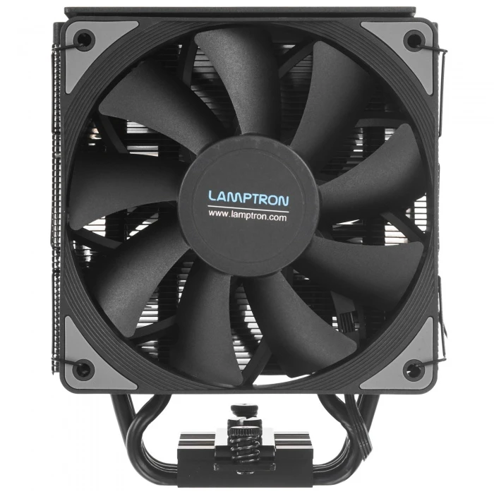 Кулер Lamptron DT12 черный, LAMP-DT122P4UB