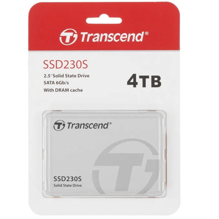 SSD накопитель Transcend SSD230S 4Tb 2.5" SATA, TS4TSSD230S