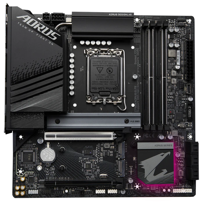 Мат. плата GIGABYTE Z790M AORUS ELITE, LGA 1700