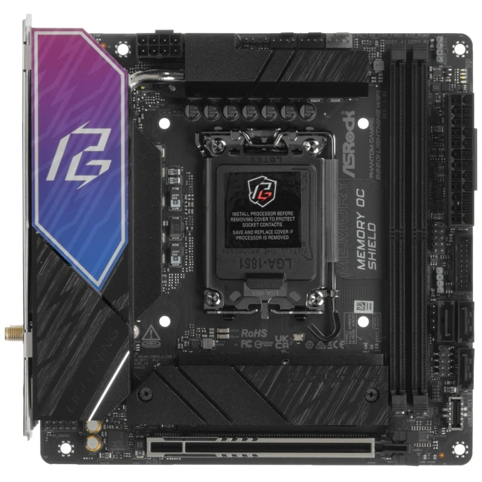Мат. плата ASRock B860I Lightning WiFi, LGA 1851
