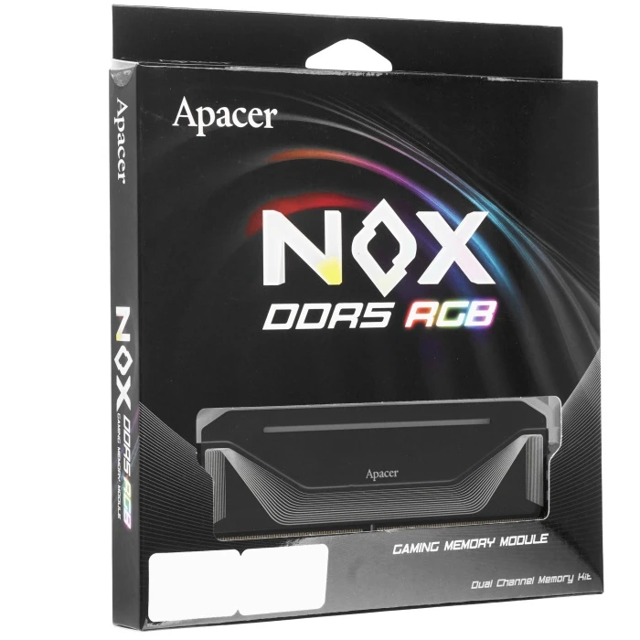 Оперативная память Apacer NOX RGB 32Gb 6000Mhz, KIT 2*16Gb, AH5U32G60C622NBAA-2