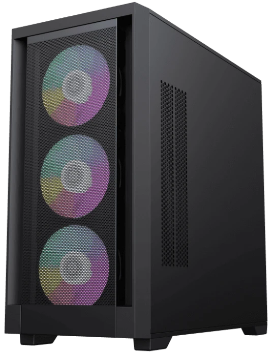 Корпус GameMax Defender MB черный, Mini-Tower