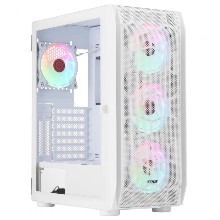 Корпус GiNZZU GL390 белый, Mid-Tower
