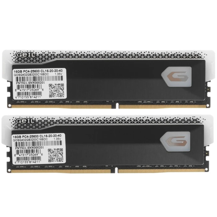 Оперативная память GeIL Orion RGB 32Gb 3200Mhz, KIT 2*16Gb, GOSG432GB3200C16BDC
