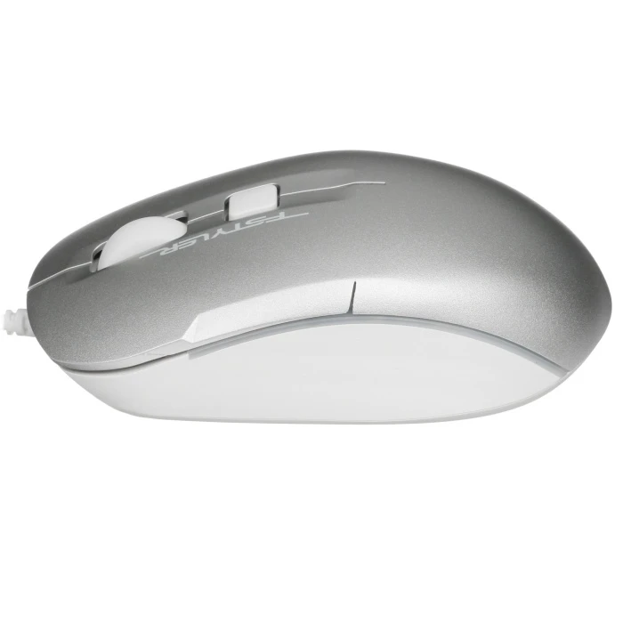 Мышь A4Tech Fstyler FM26, серебристый