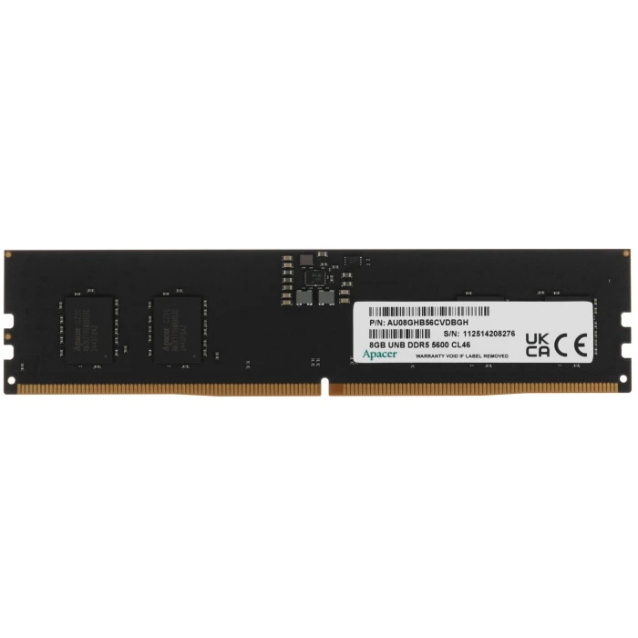 Оперативная память Apacer 8Gb 5600Mhz, FL.08G2C.RKH