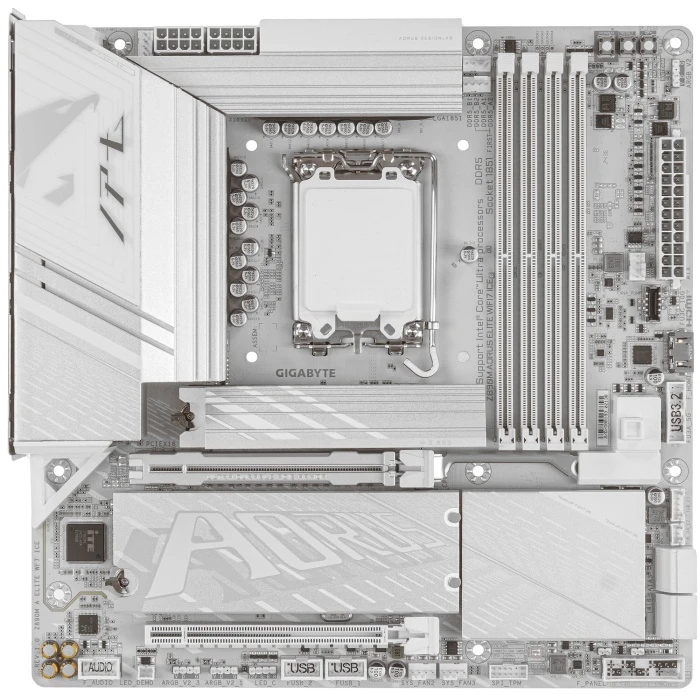 Мат. плата GIGABYTE Z890M AORUS ELITE WIFI7 ICE, LGA 1851