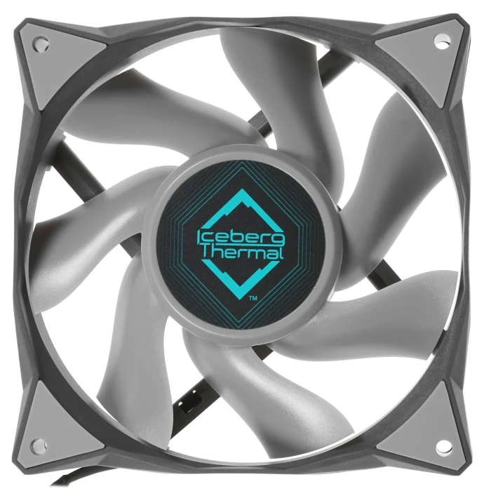 Вентилятор Iceberg Thermal IceGALE 120mm черный, ICEGALE12-B0A