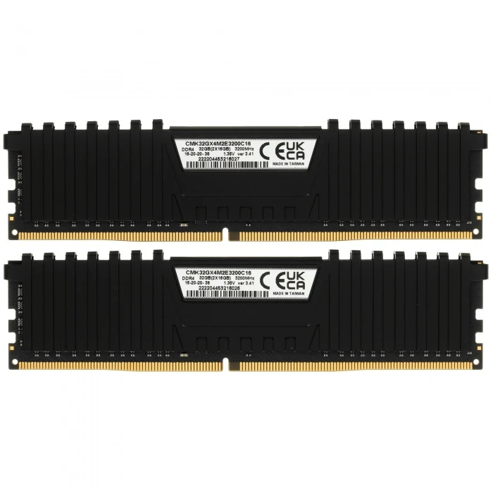 Оперативная память Corsair Vengeance LPX 32Gb 3200Mhz, KIT 2*16Gb, CMK32GX4M2E3200C16