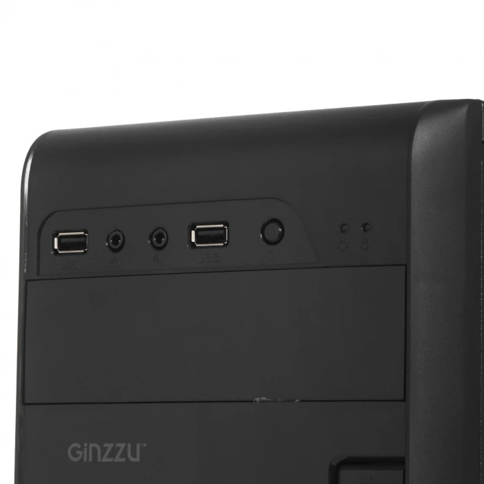 Корпус GiNZZU A180 черный, Mid-Tower
