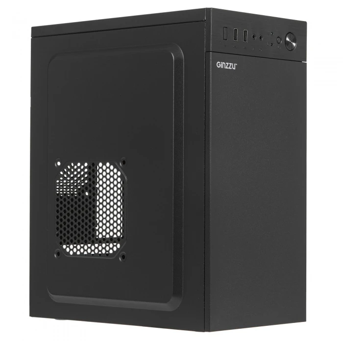 Корпус GiNZZU B400 черный, Mini-Tower
