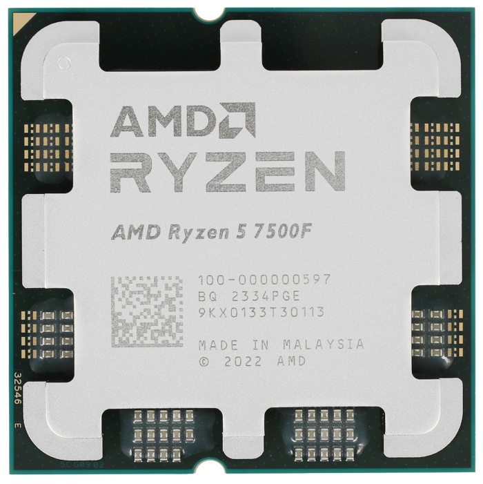 Процессор AMD Ryzen 5 7500F, OEM, AM5
