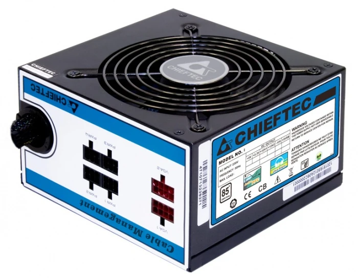 Блок питания Chieftec 550W черный, CTG-550C