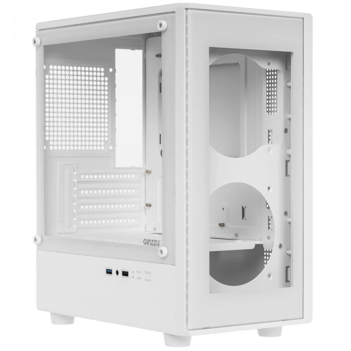 Корпус GiNZZU CL412 белый, Mini-Tower
