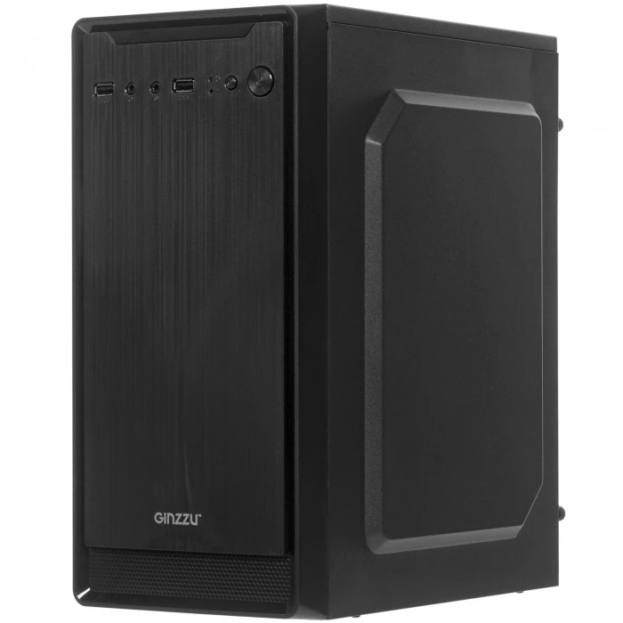 Корпус GiNZZU B180 черный, Mini-Tower