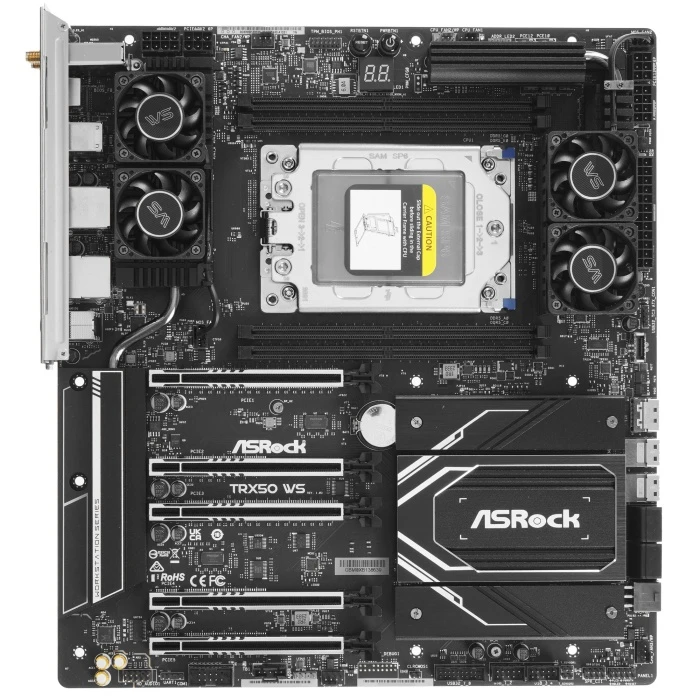 Мат. плата ASRock TRX50 WS, sTR5