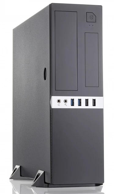 Корпус Foxline FL-203 черный, Slim