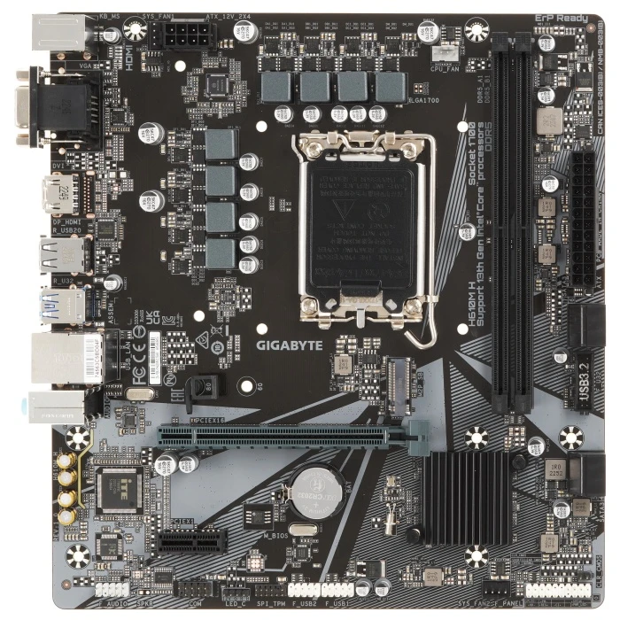 Мат. плата GIGABYTE H610M H, LGA 1700