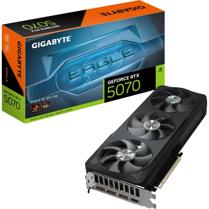 Видеокарта GIGABYTE GeForce RTX 5070 EAGLE OC SFF 12Gb