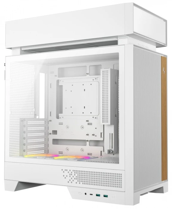 Корпус DEEPCOOL CL660 белый, Mid-Tower