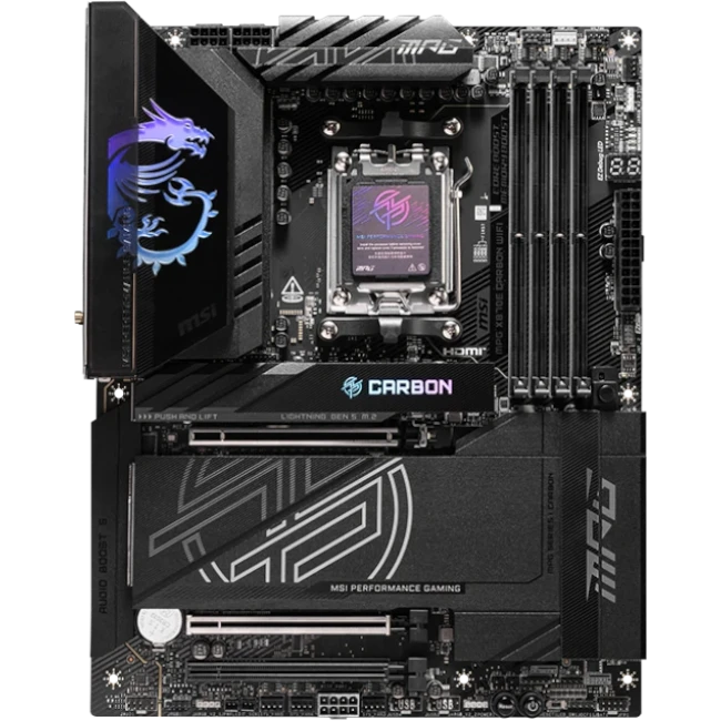 Мат. плата MSI MPG X870E CARBON MAX WIFI, AM5