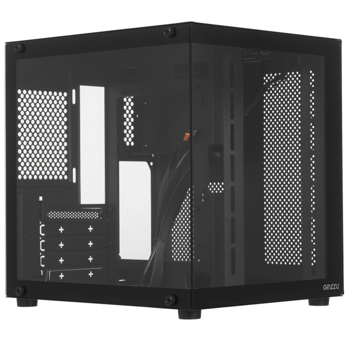 Корпус GiNZZU V100 черный, Mini-Tower
