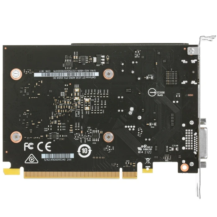 Видеокарта MSI GeForce GT 1030 AERO ITX OC 2Gb