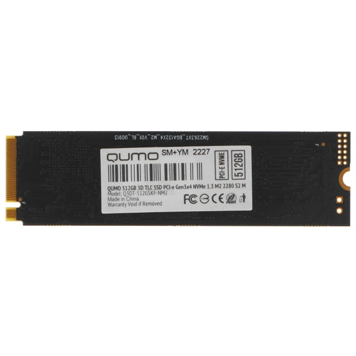 SSD накопитель QUMO Novation 512Gb M.2 NVMe, Q3DT-512GSKF-NM2