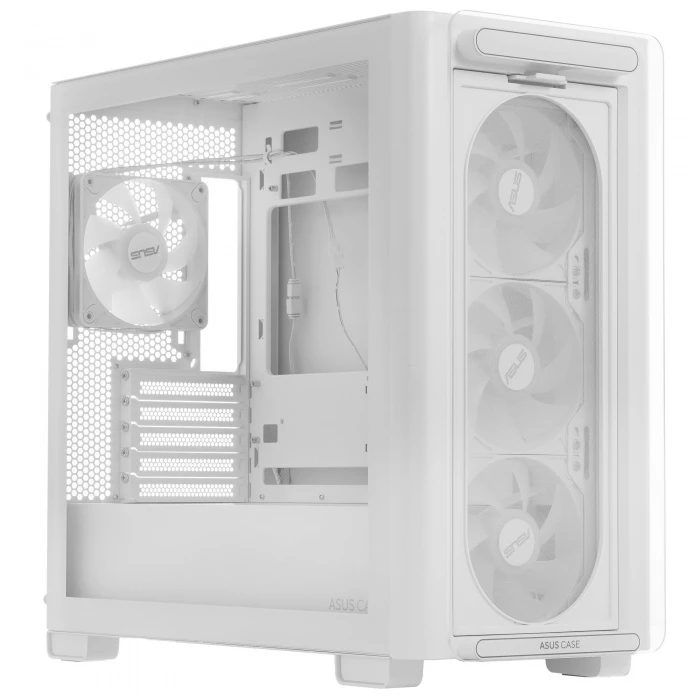 Корпус ASUS A23 PLUS белый, Mini-Tower