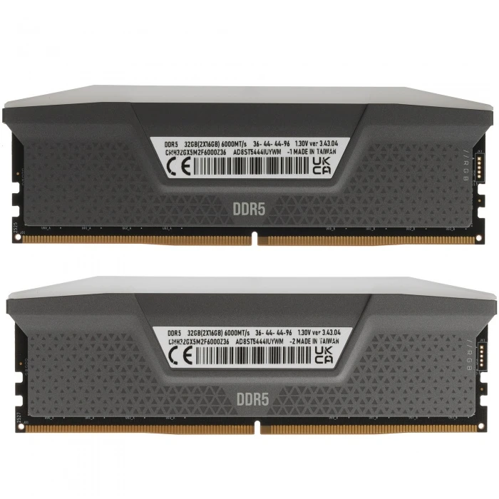 Оперативная память Corsair Vengeance RGB 32Gb 6000Mhz, KIT 2*16Gb, CMH96GX5M2E6000Z36