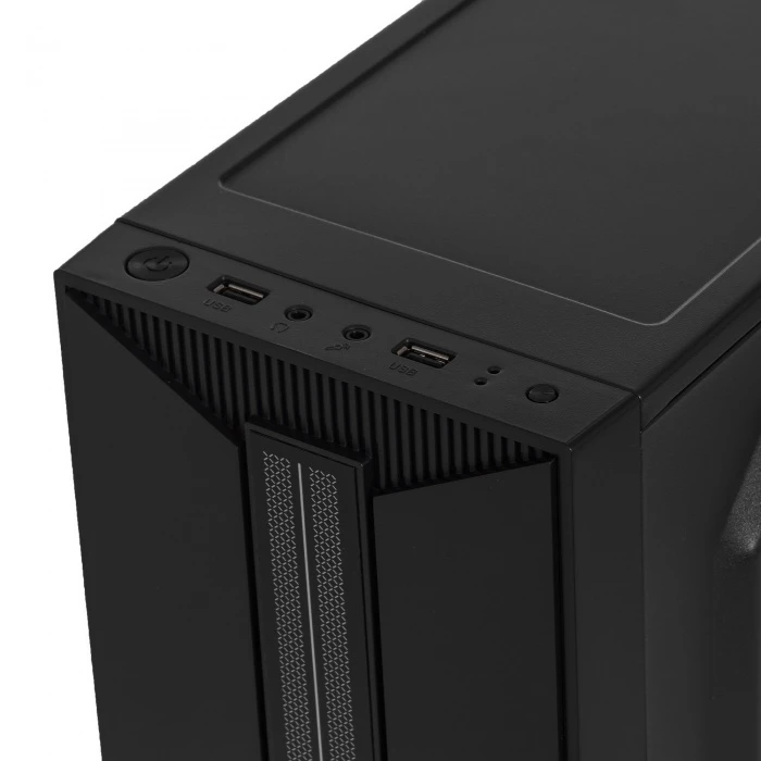 Корпус GiNZZU B350 черный, Mini-Tower
