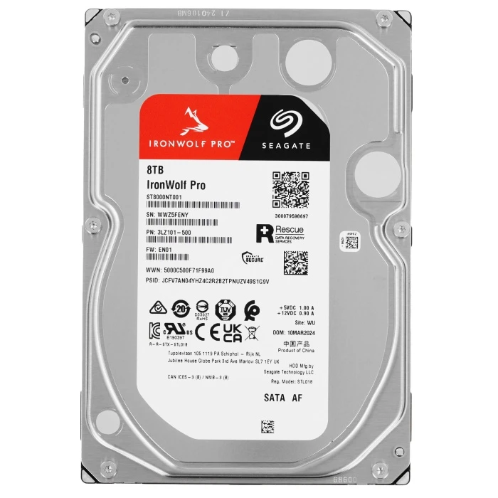 HDD диск Seagate IronWolf Pro 8Tb 3.5", ST8000NT001