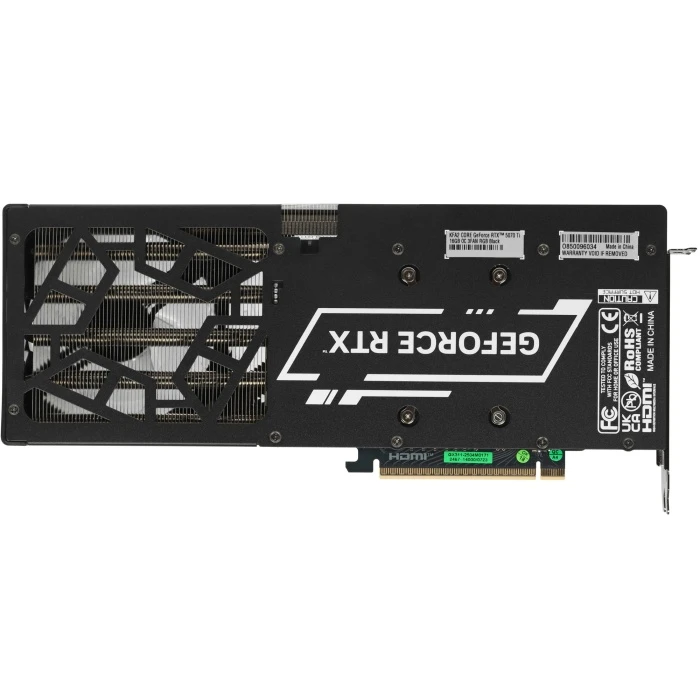 Видеокарта KFA2 GeForce RTX 5070 Ti CORE OC 3FAN RGB Black 16Gb